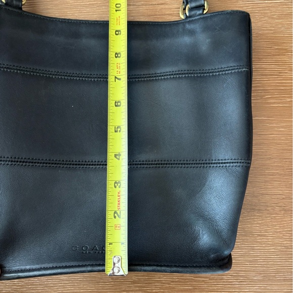 1998 Vintage COACH Tribeca Black No. 9098  Purse - Picture 11 of 16